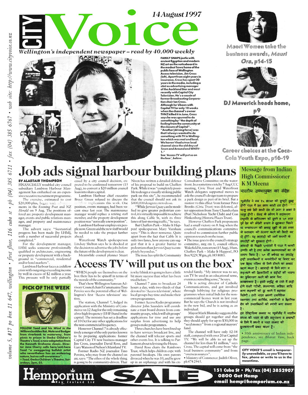 City Voice, 14th August 1997