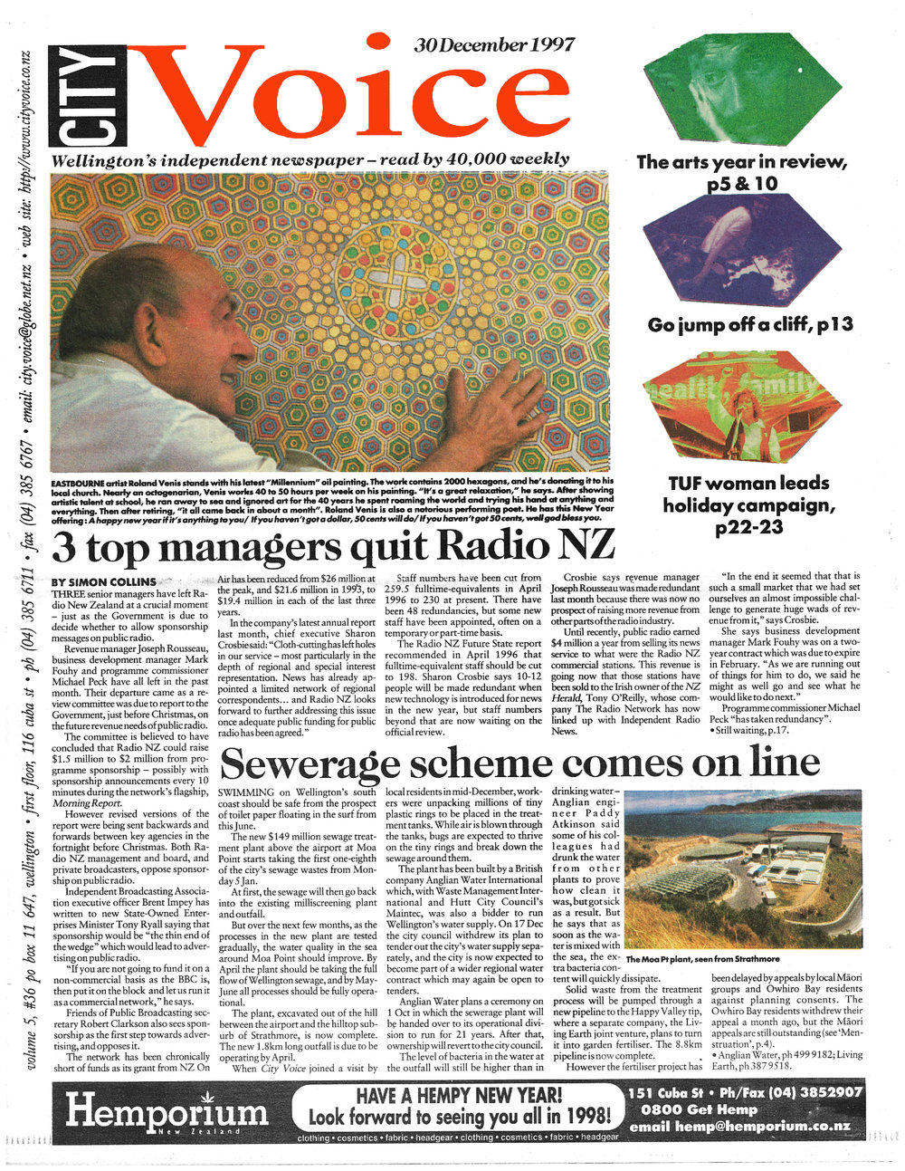 City Voice, 30th December 1997