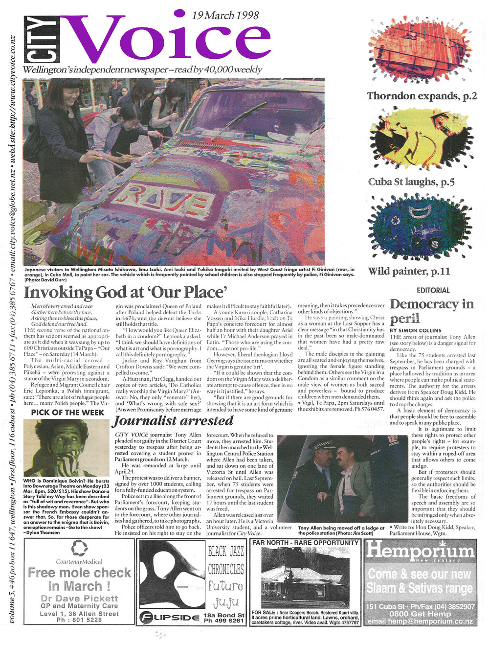 City Voice, 19th March 1998