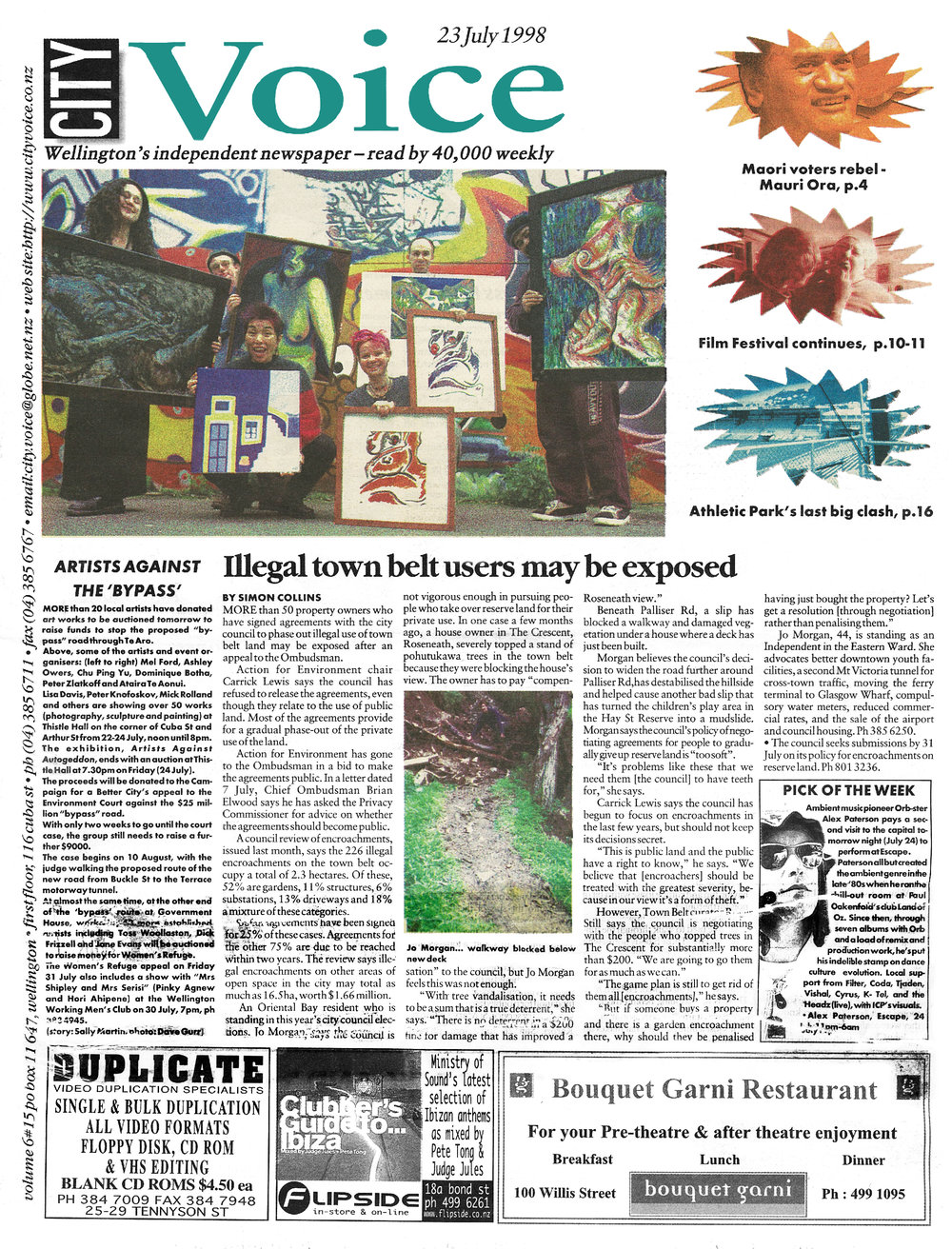 City Voice, 23rd July 1998