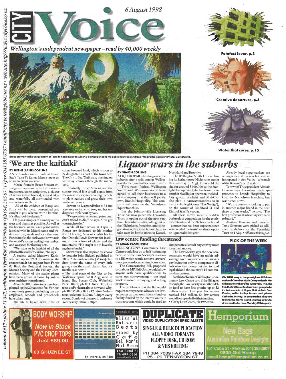 City Voice, 6th August 1998