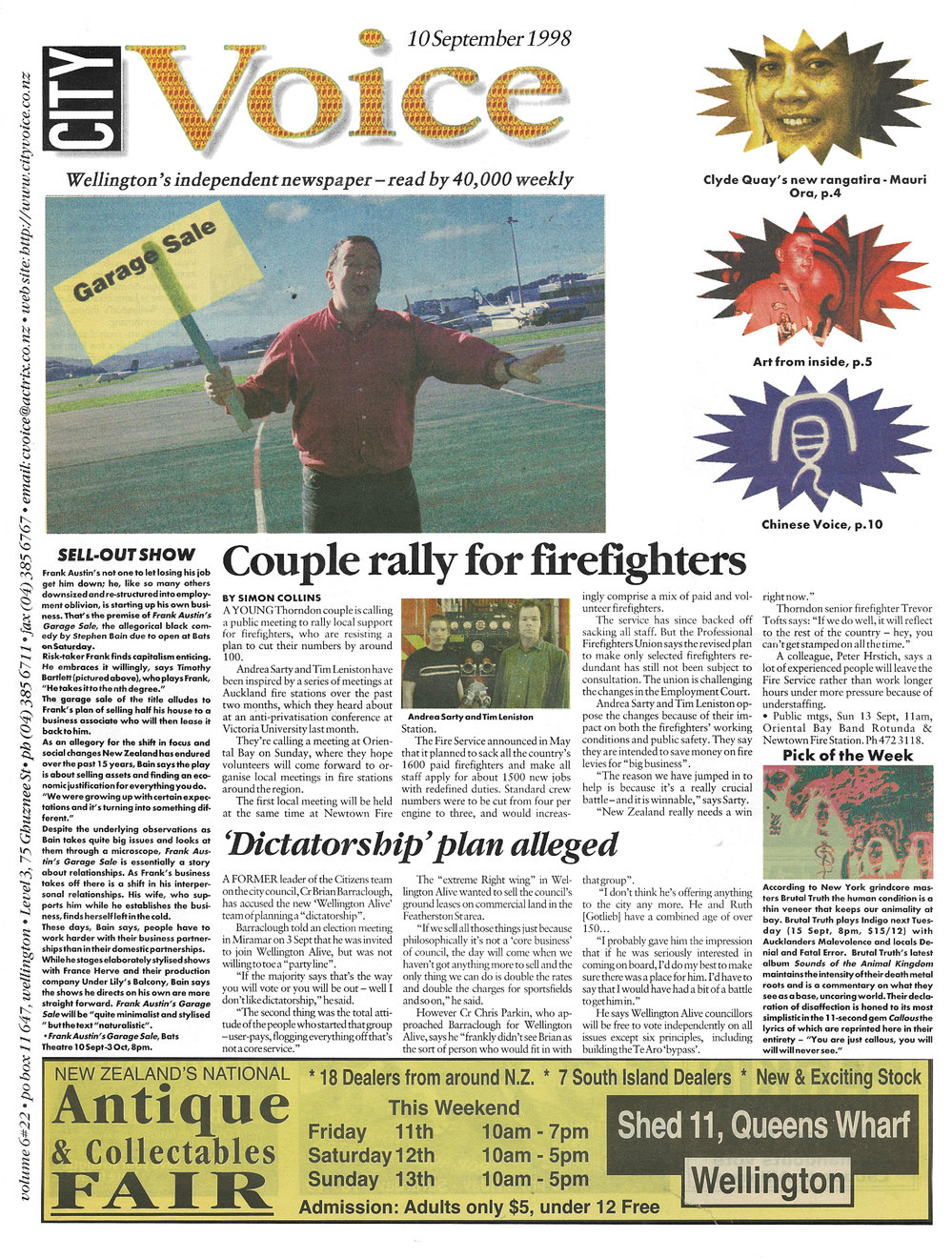 City Voice, 10th September 1998