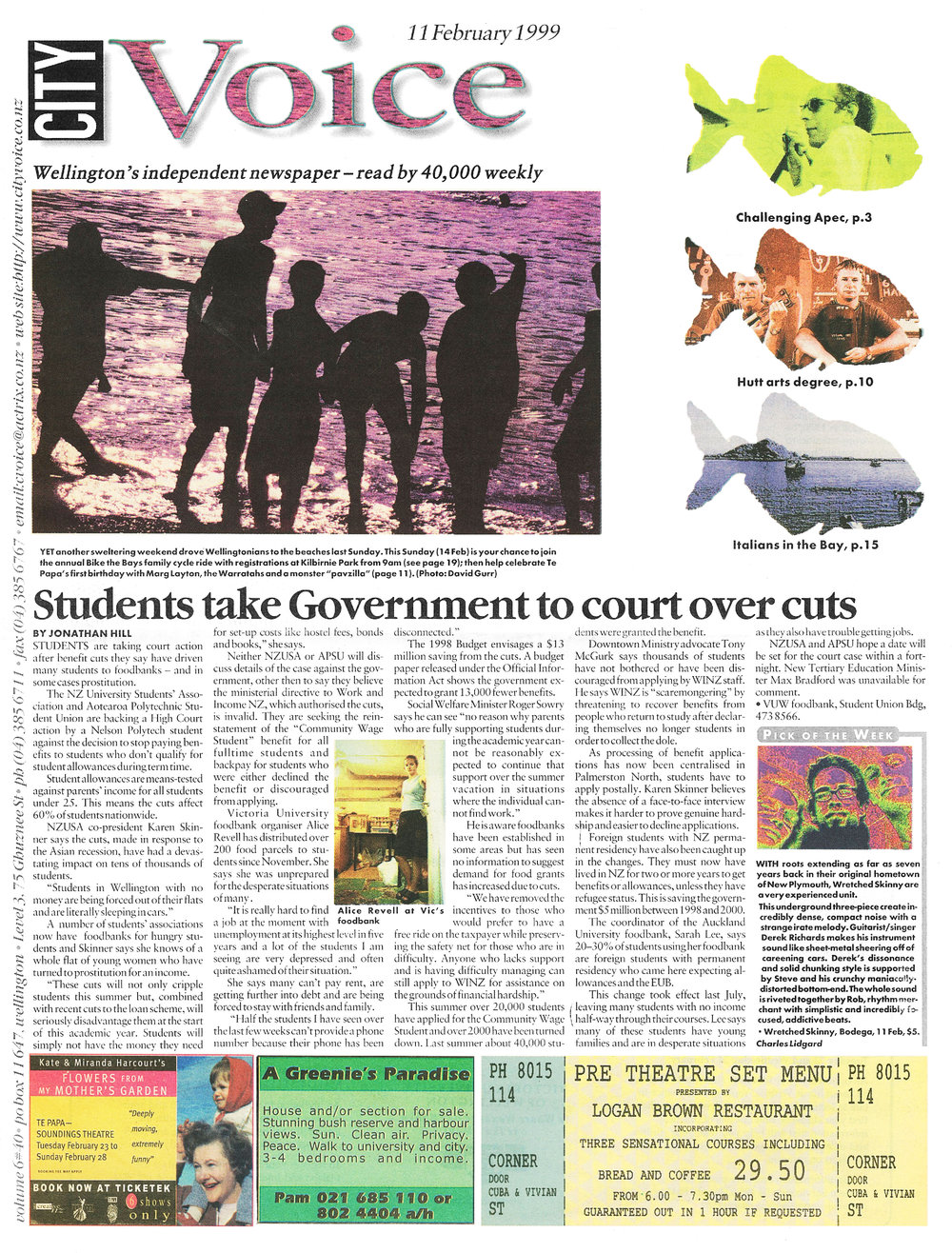 City Voice, 11th February 1999