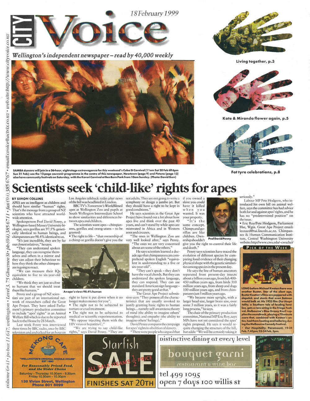 City Voice, 18th February 1999