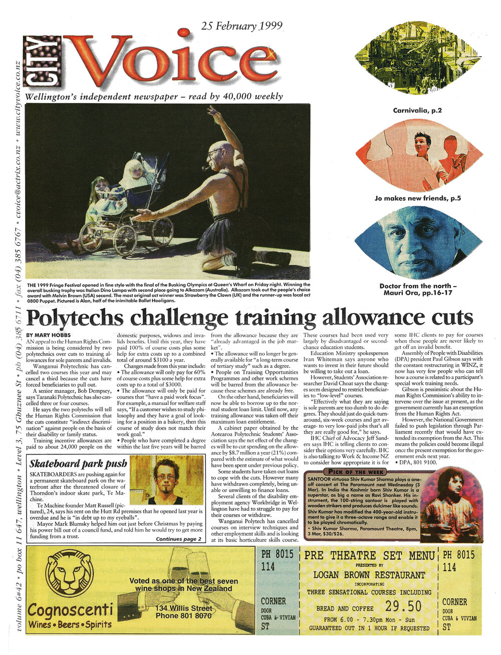City Voice, 25th February 1999