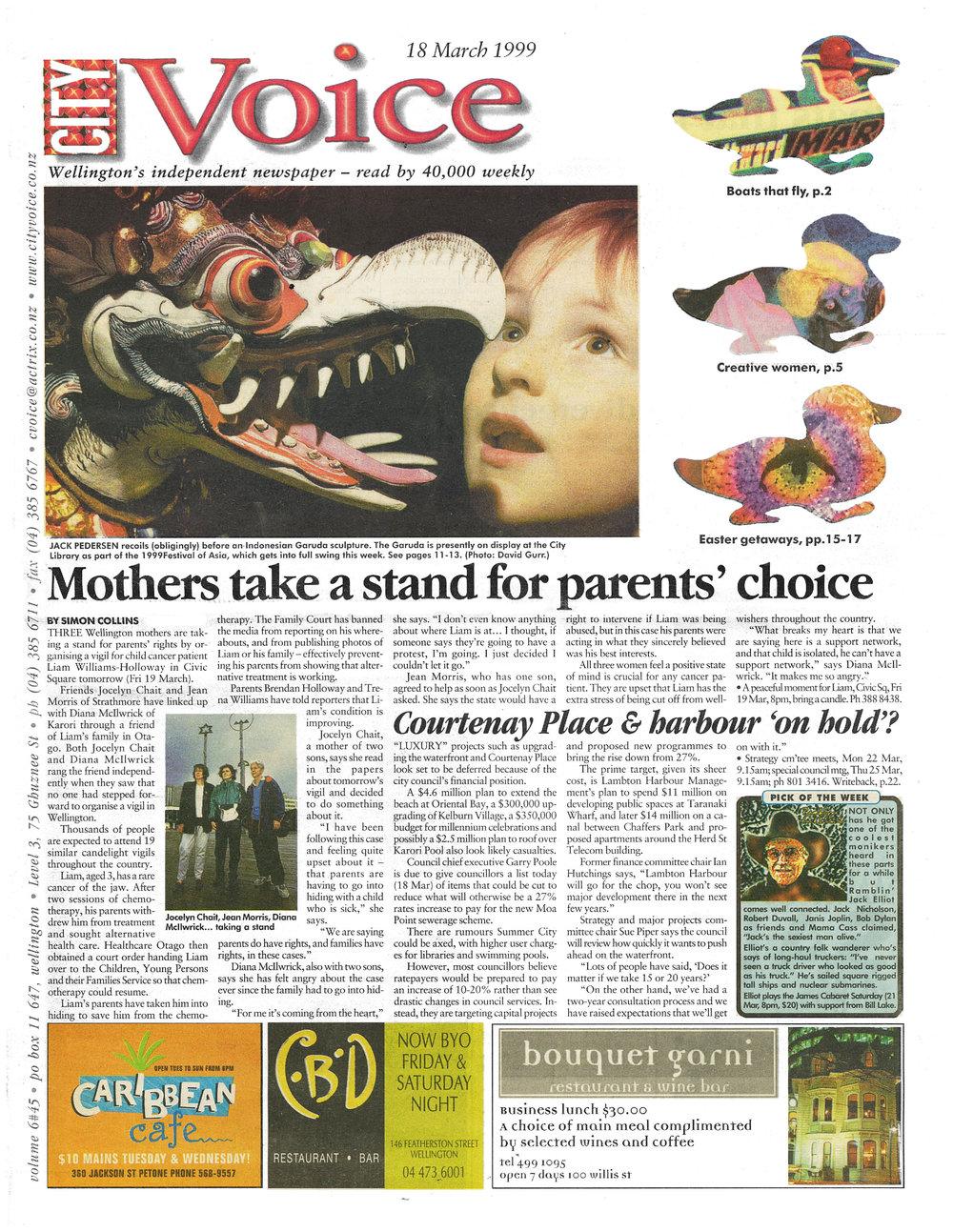 City Voice, 18th March 1999