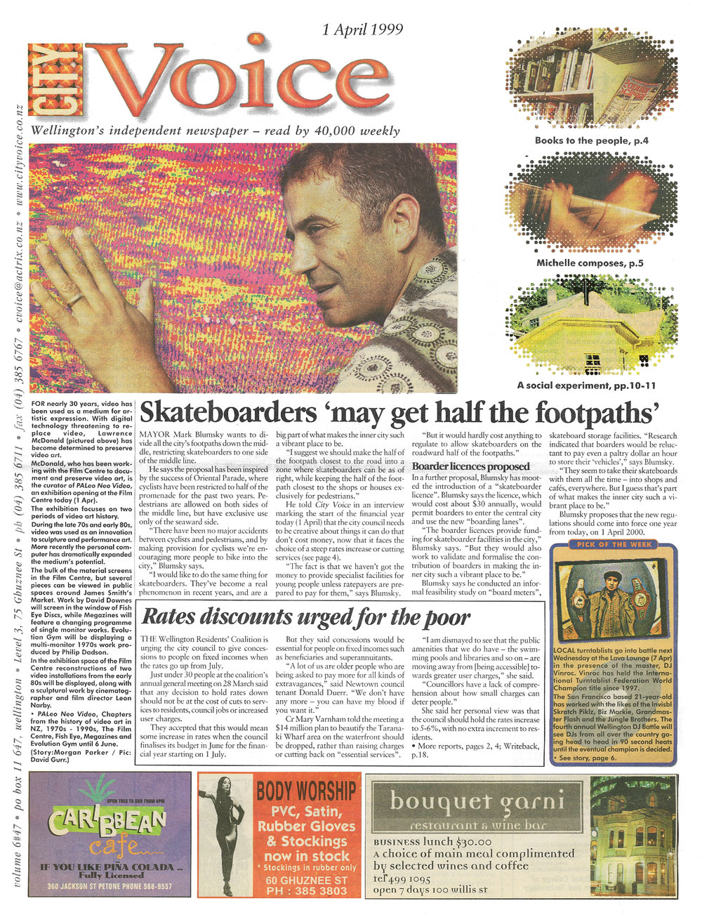 City Voice, 1st April 1999
