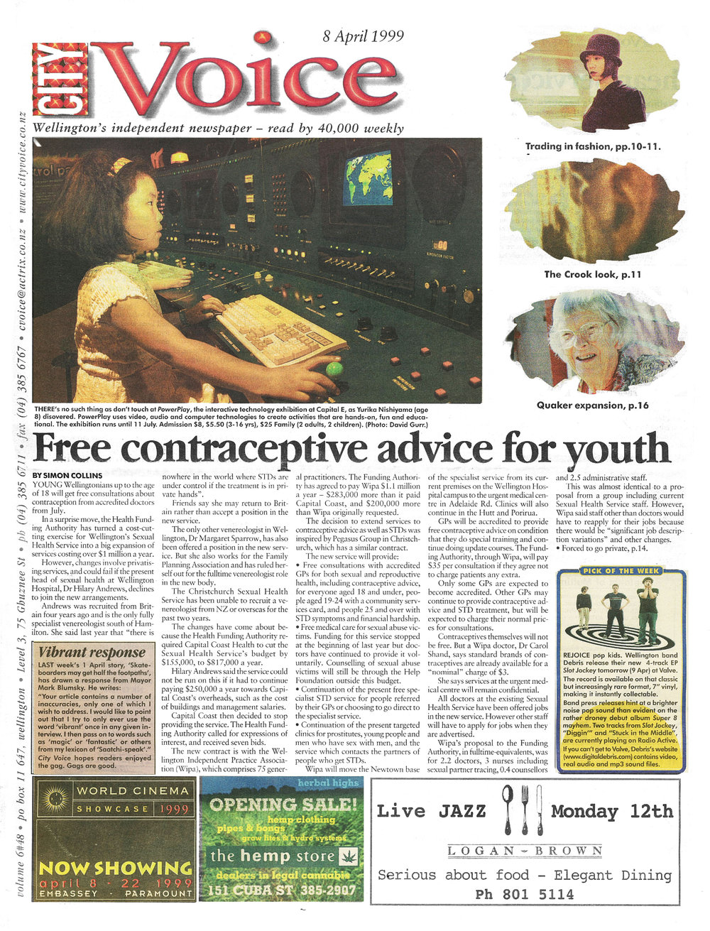 City Voice, 8th April 1999