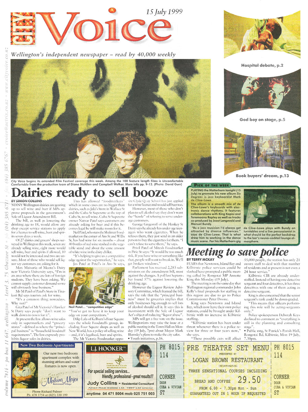 City Voice, 15th July 1999