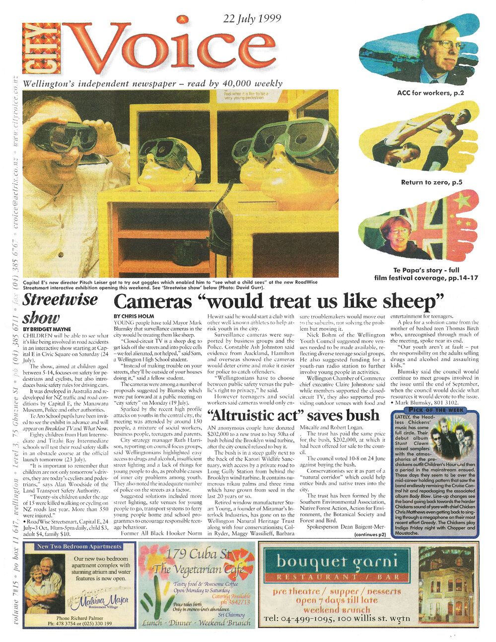 City Voice, 22nd July 1999