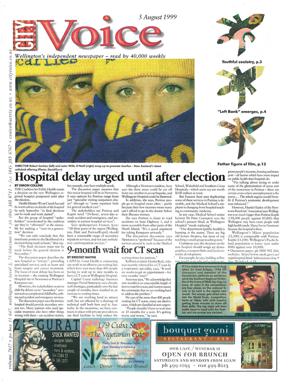 City Voice, 5th August 1999