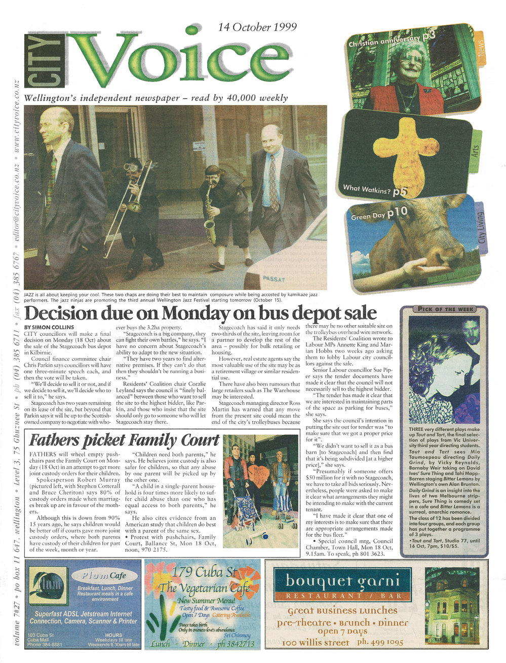 City Voice, 14th October 1999