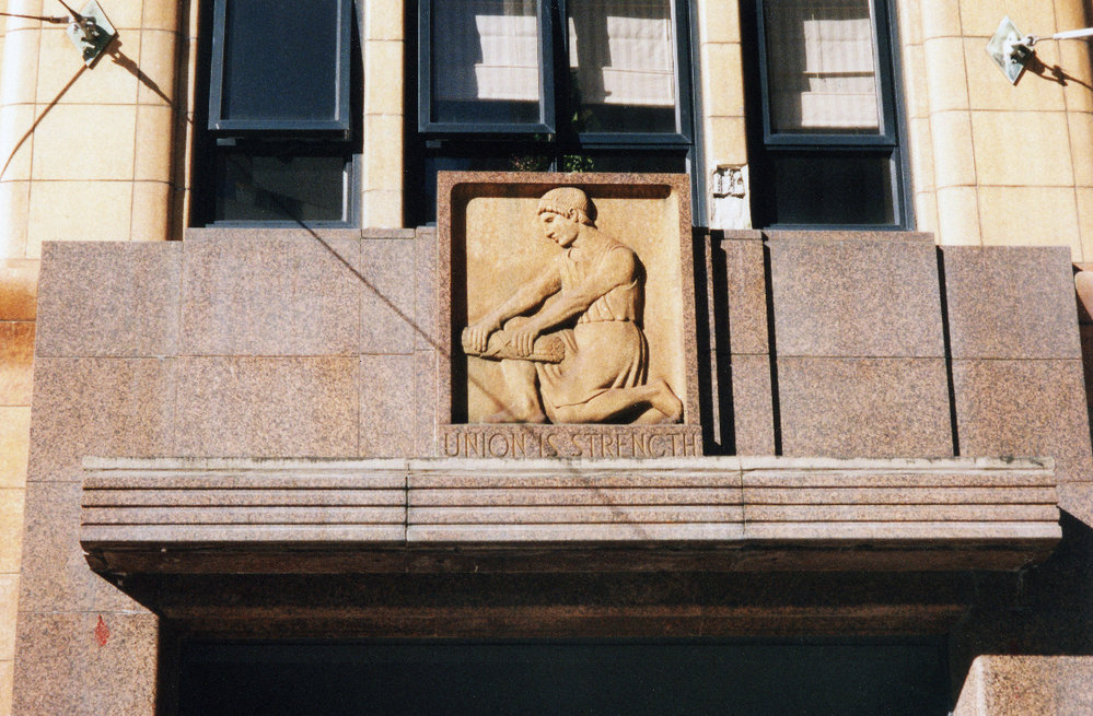 MLC Building sculptural motif