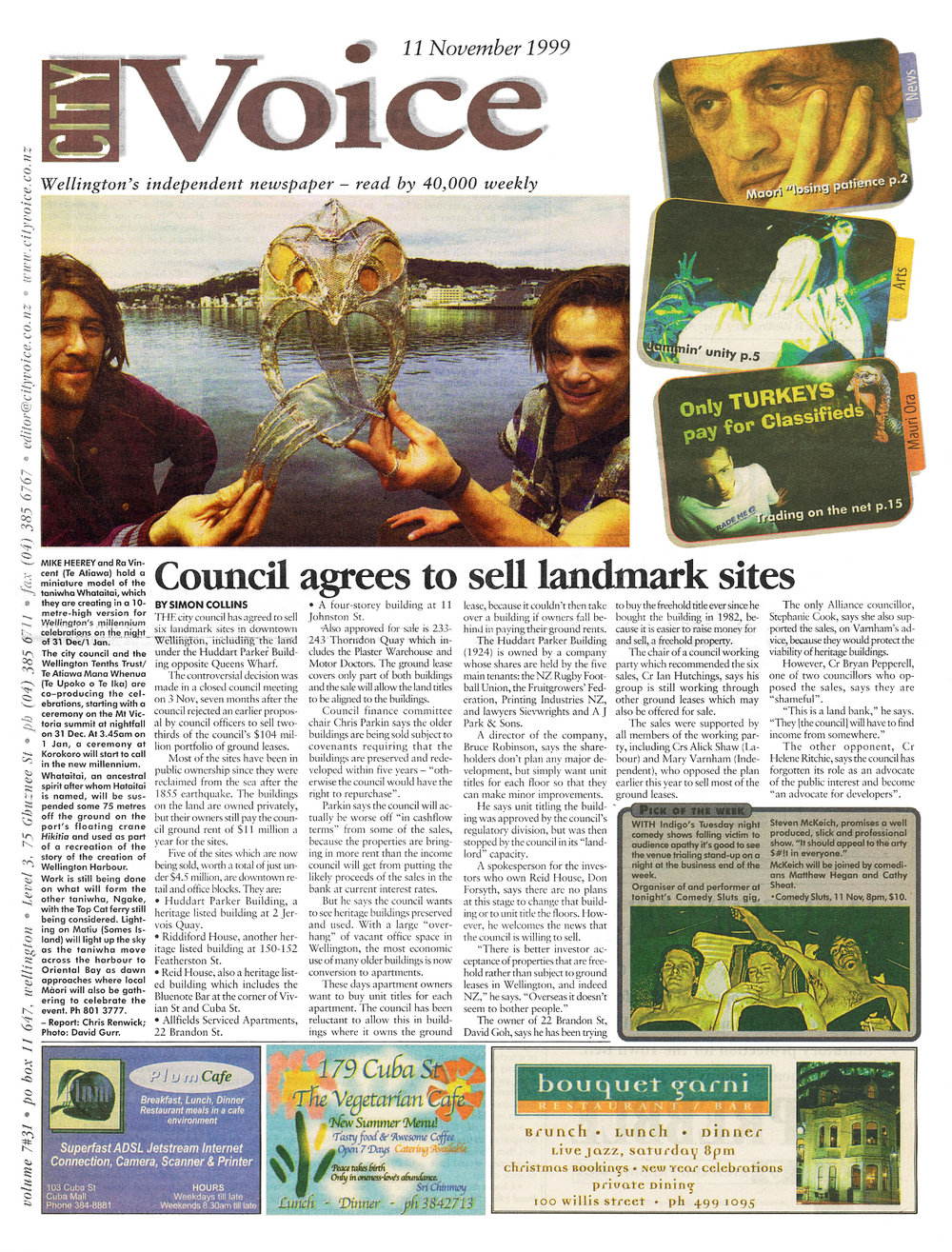 City Voice, 11th November 1999