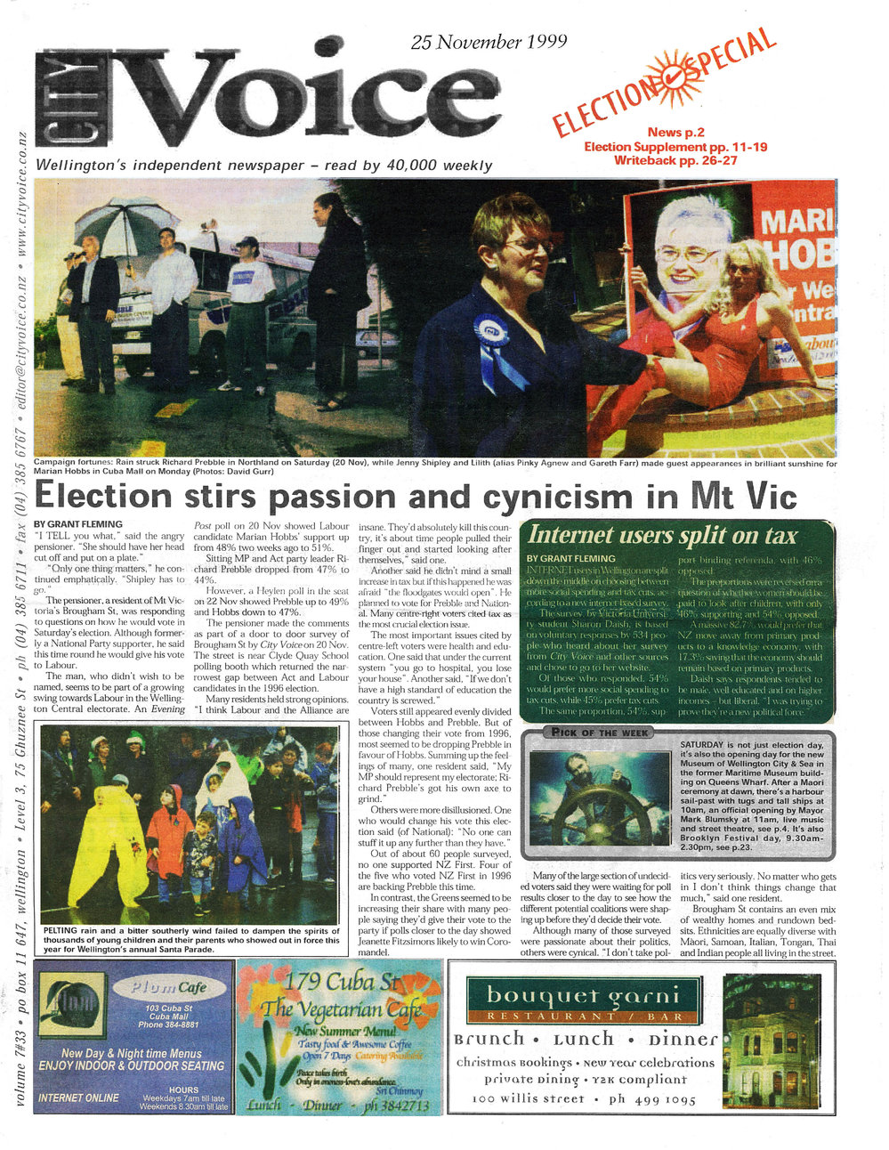 City Voice, 25th November 1999