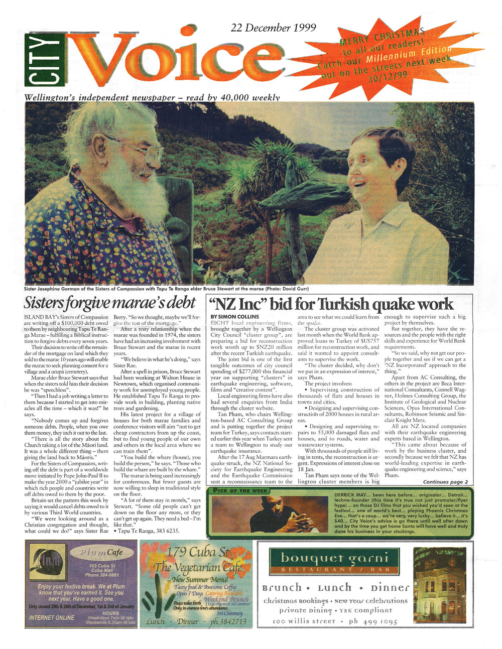 City Voice, 22nd December 1999