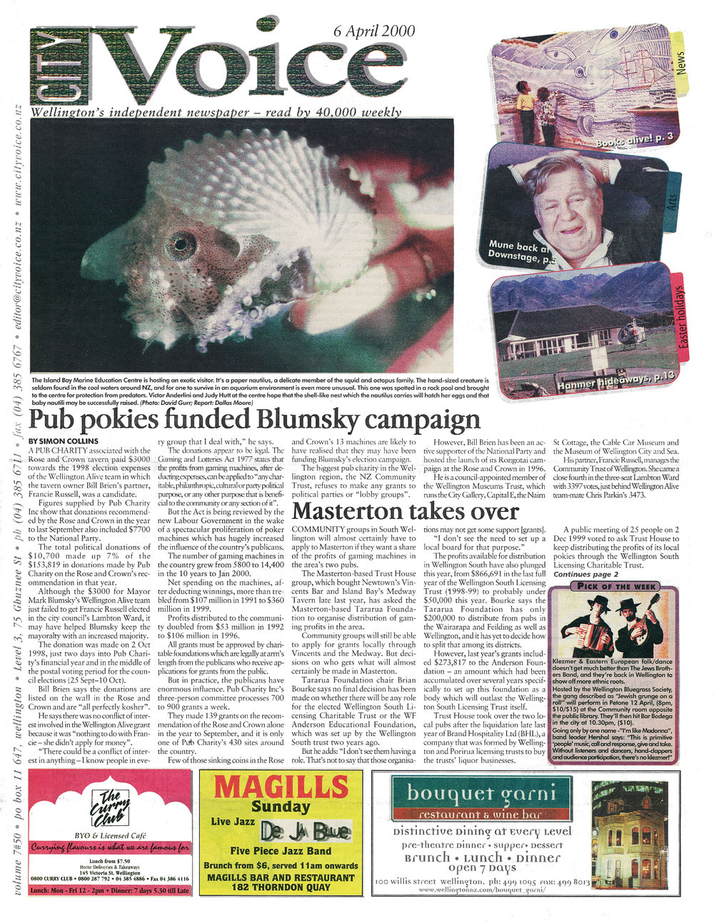 City Voice, 6th April 2000