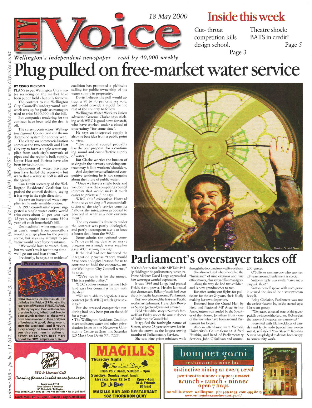 City Voice, 18th May 2000