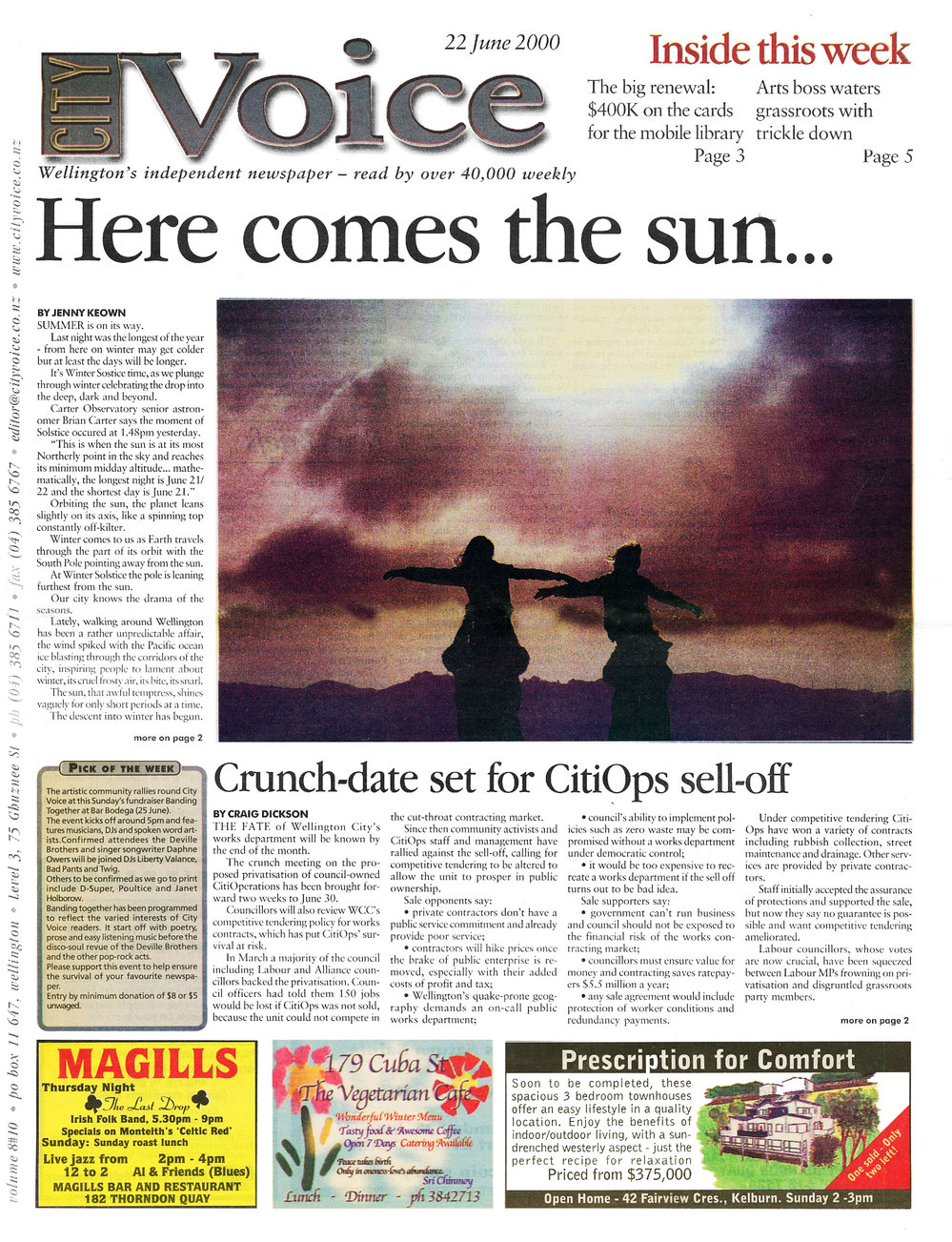 City Voice, 22nd June 2000