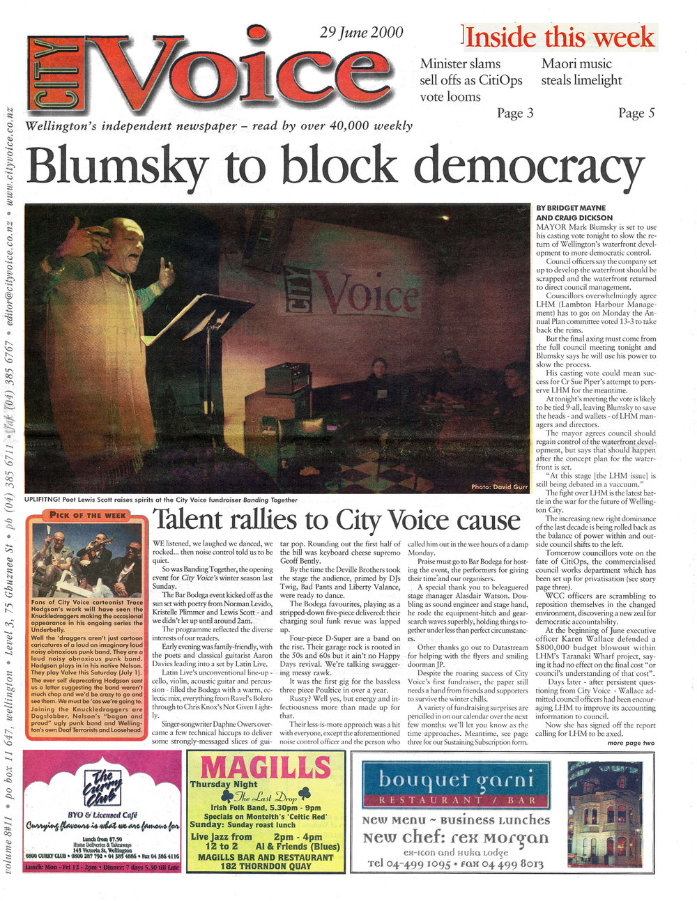City Voice, 29th June 2000