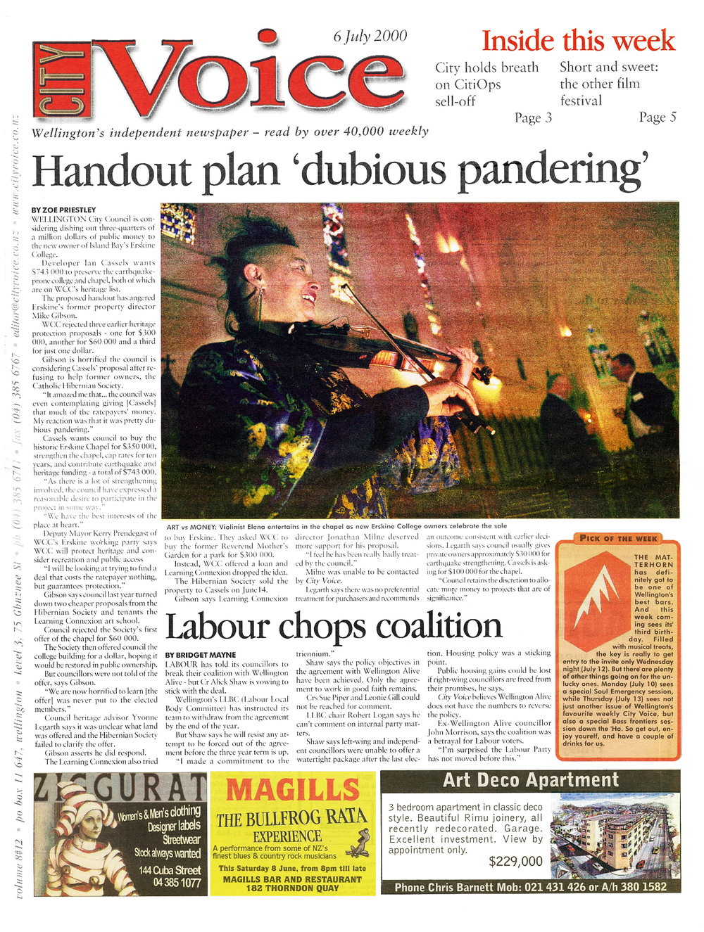City Voice, 6th July 2000