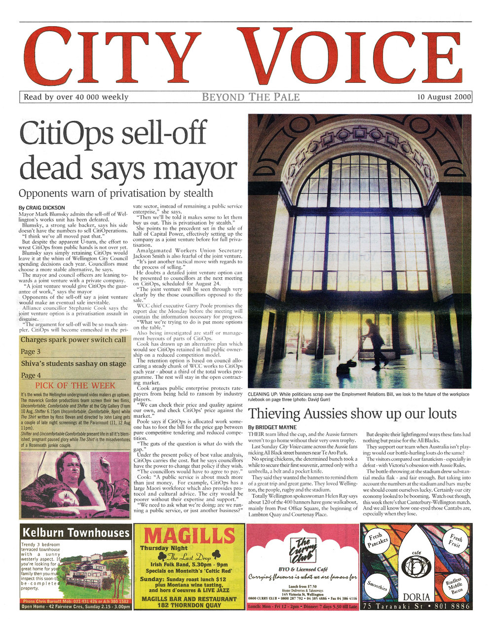 City Voice, 10th August 2000