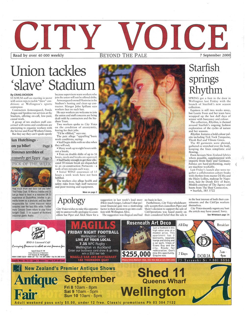 City Voice, 7th September 2000
