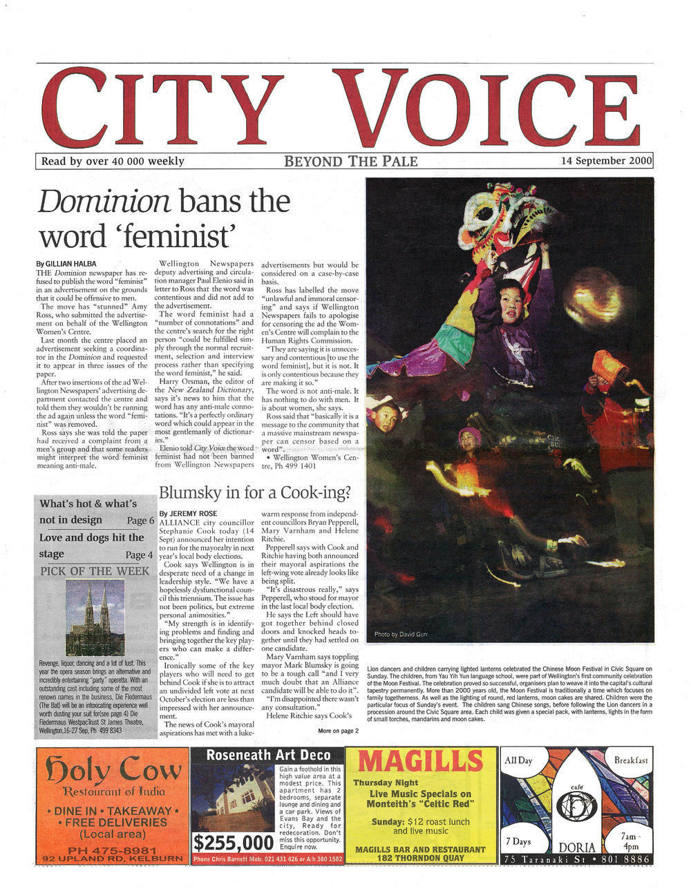 City Voice, 14th September 2000