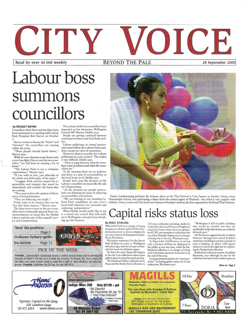 City Voice, 28th September 2000