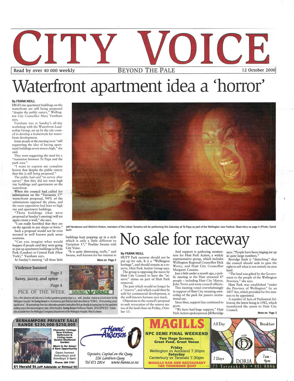 City Voice, 12th October 2000
