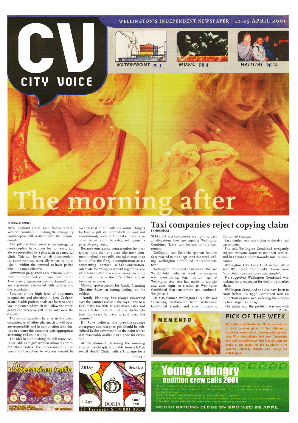 City Voice, 12th April 2001