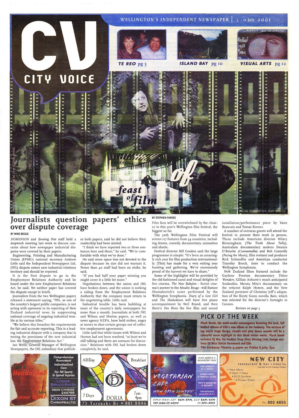 City Voice, 5th July 2001