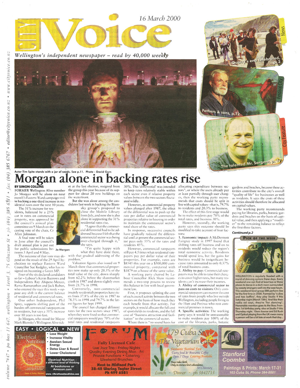 City Voice, 16th March 2000