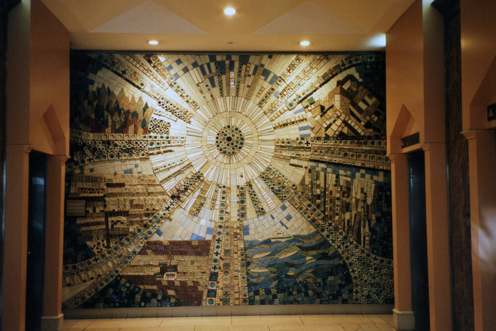 Untitled Mural 1972, J.R. Cowan