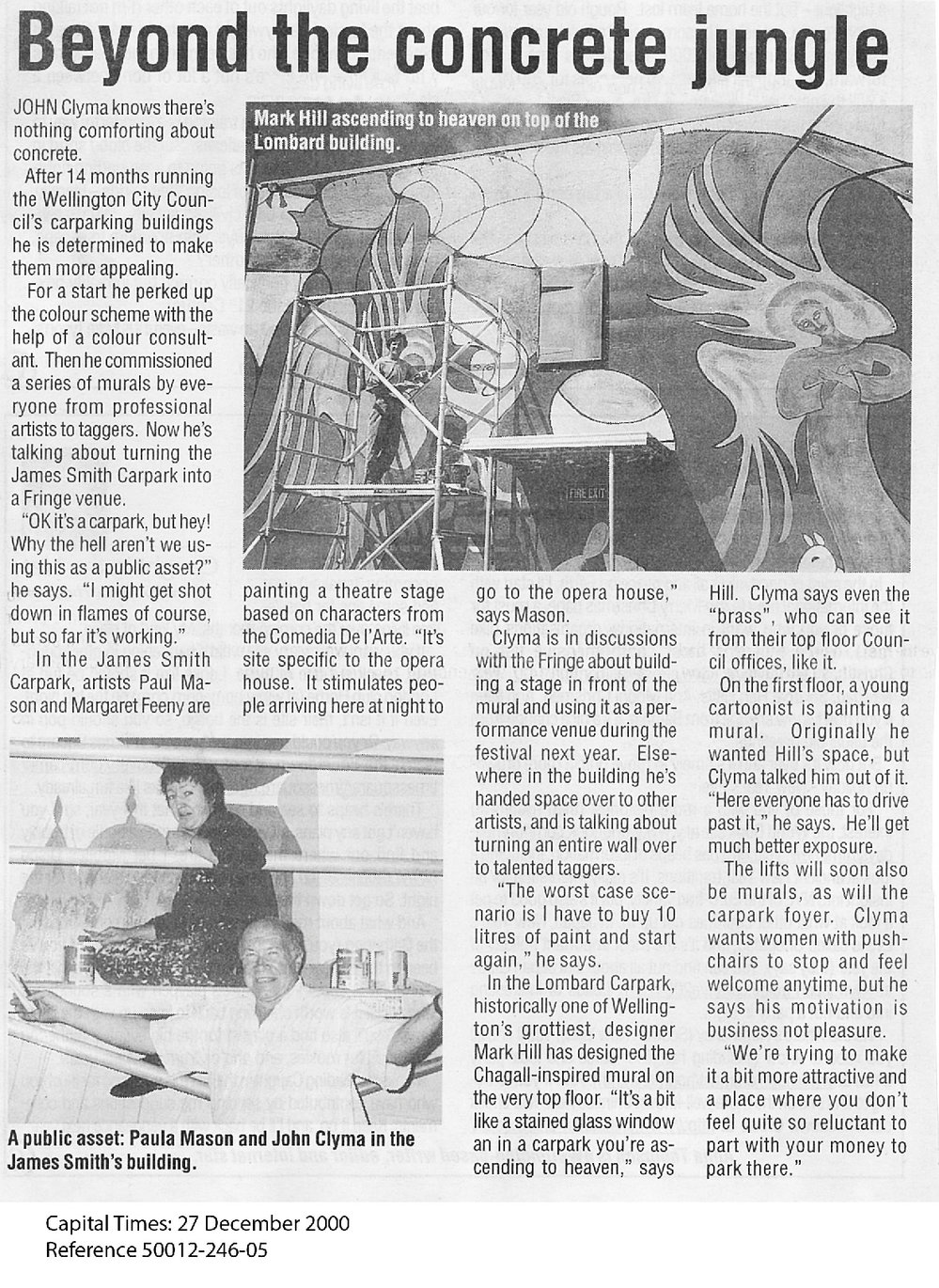 Murals, Paula Mason and Margaret Feeney