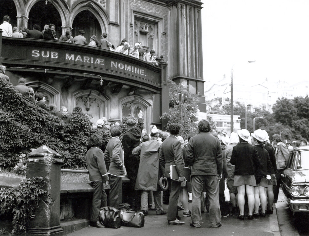 The funeral of Cardinal Peter McKeefry 