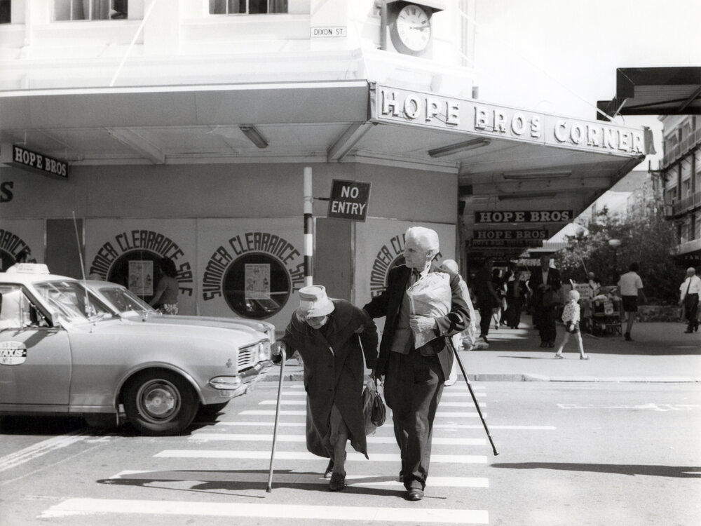 Crossing Dixon Street