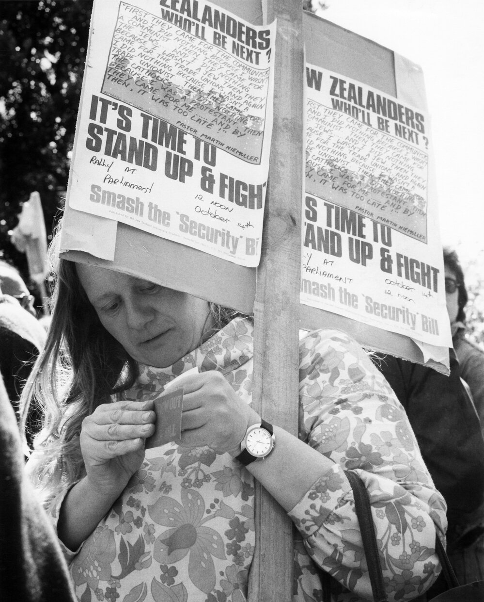 Protest at Parliament