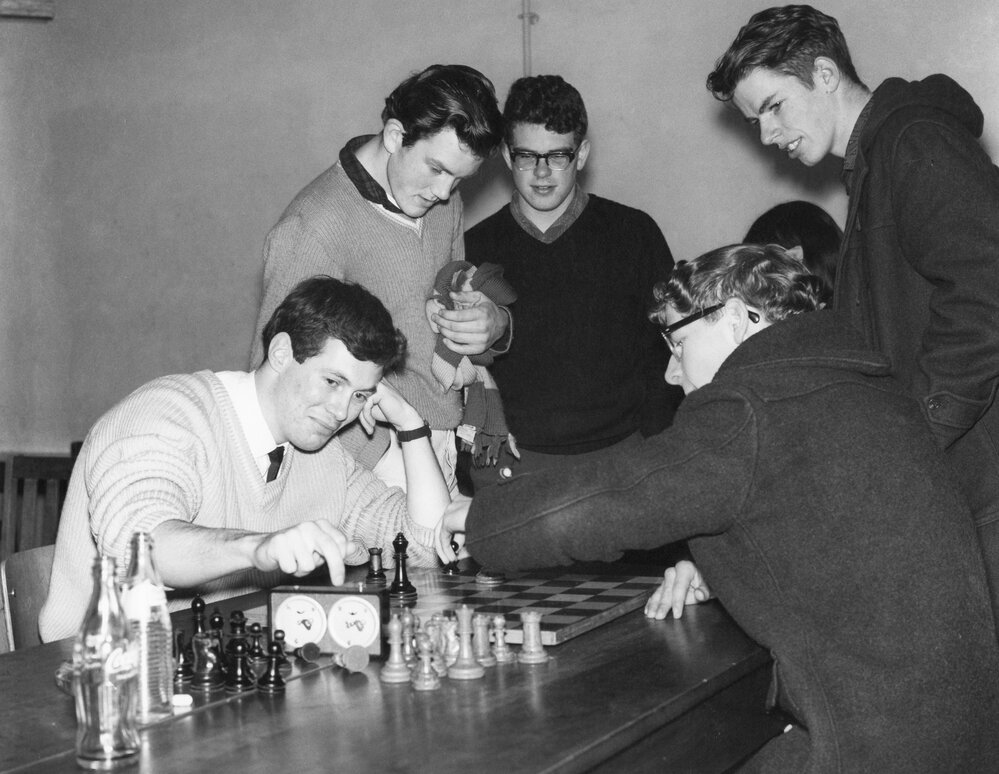 Playing chess at Victoria University of Wellington 