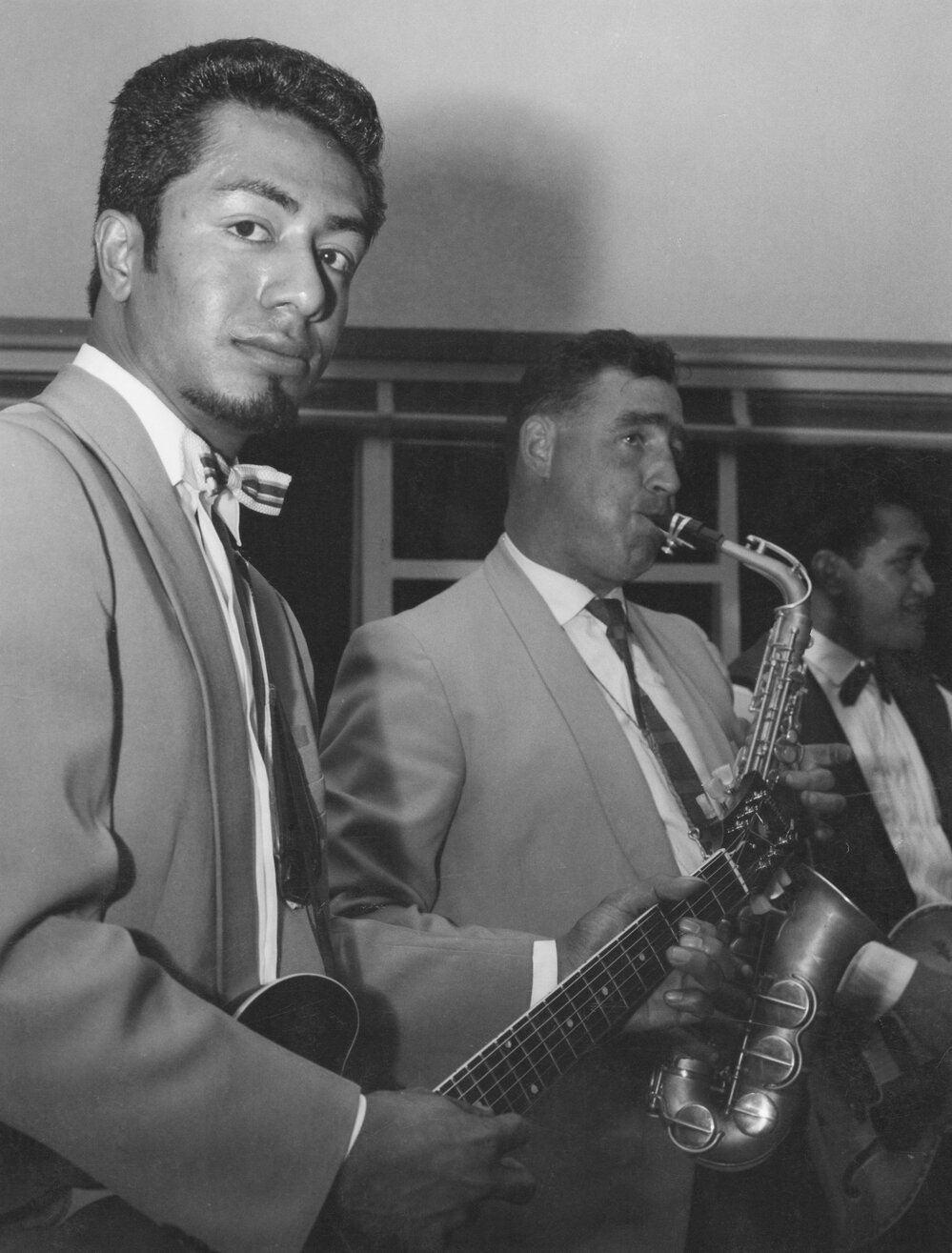Performing in the Student Union Building, Victoria University