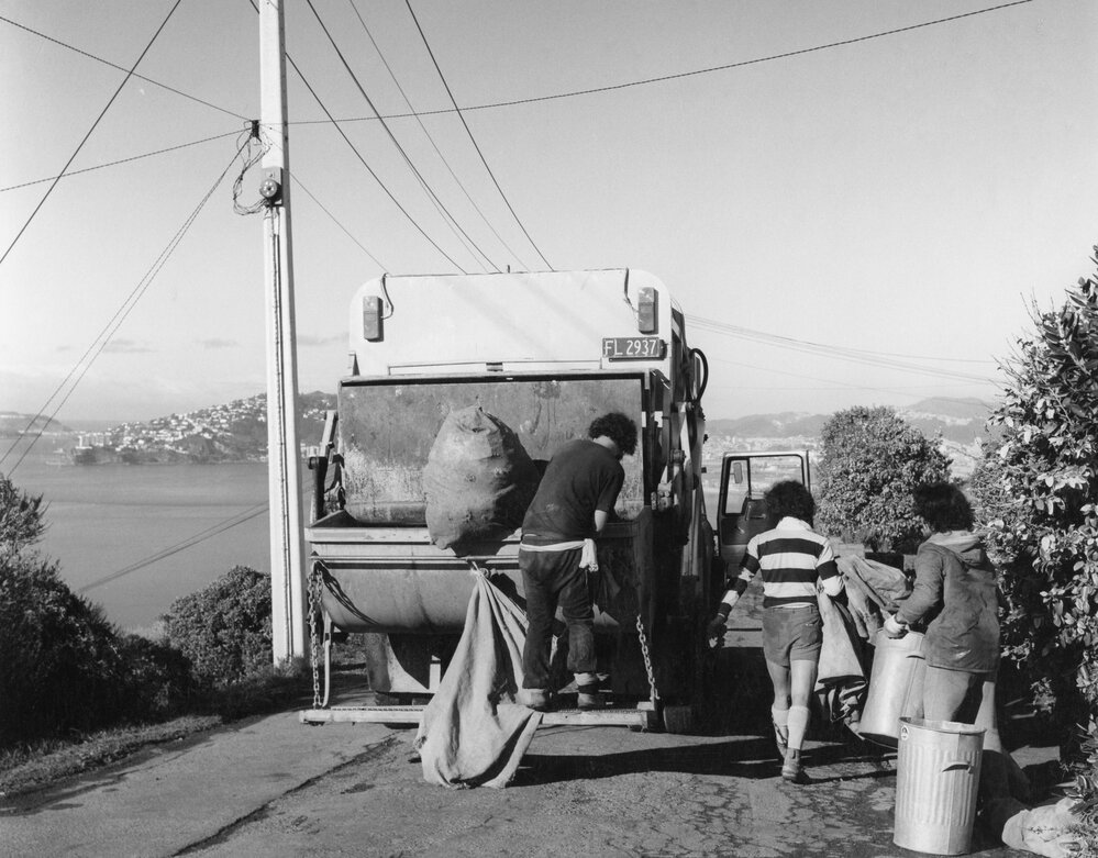 Rubbish collection, Amritsar Street, Khandallah