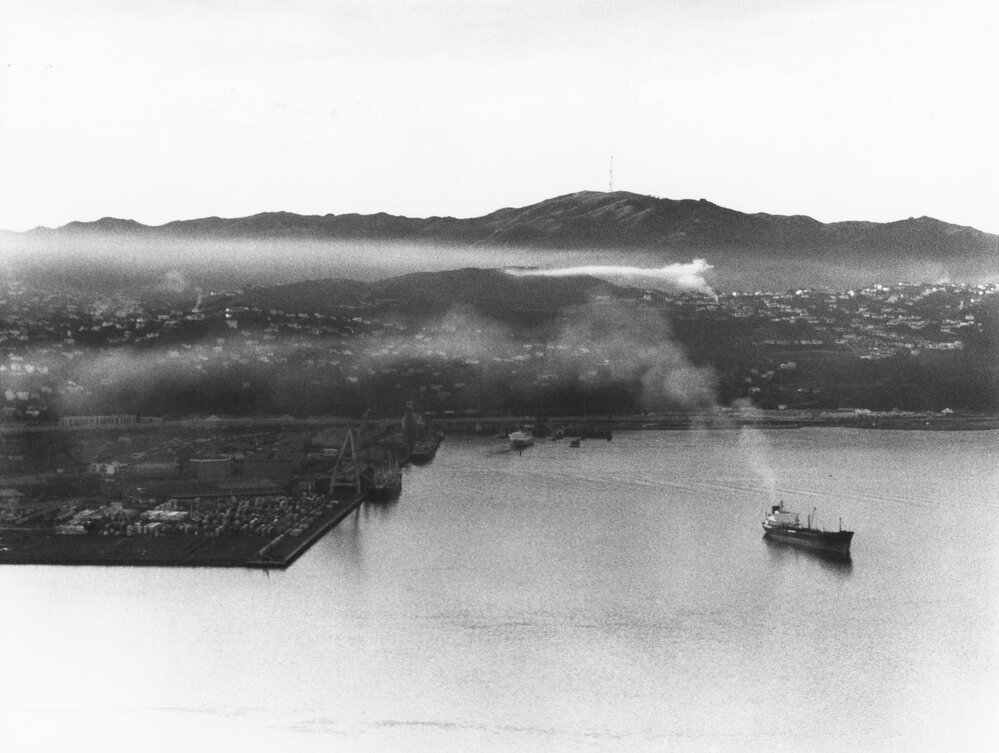 Inner harbour and container wharf