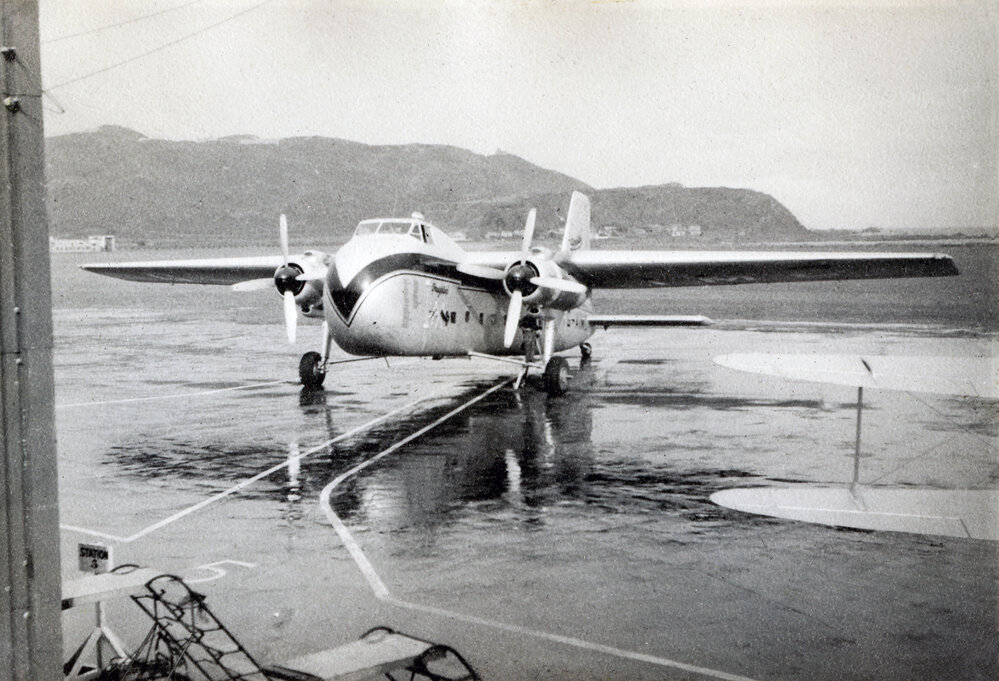Bristol Freighter at Rongotai Aerodrome