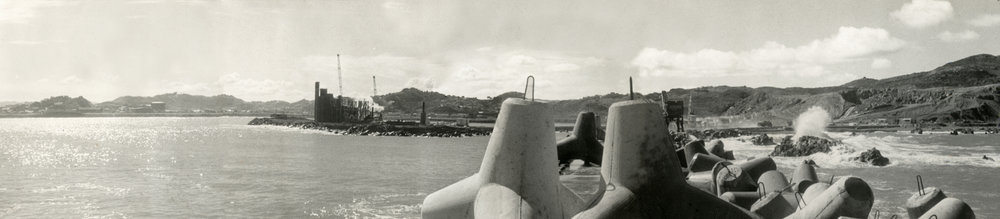 Lyall Bay breakwater and reclamation