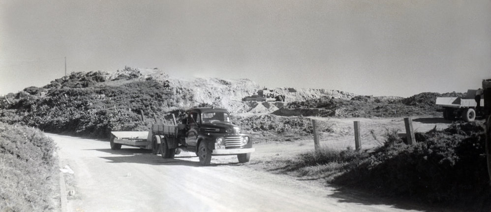 Wexford Road during Wellington Airport development