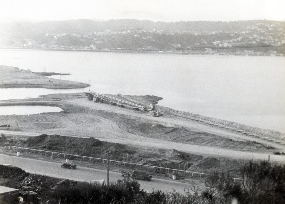 Installation of conveyor belt for reclamation