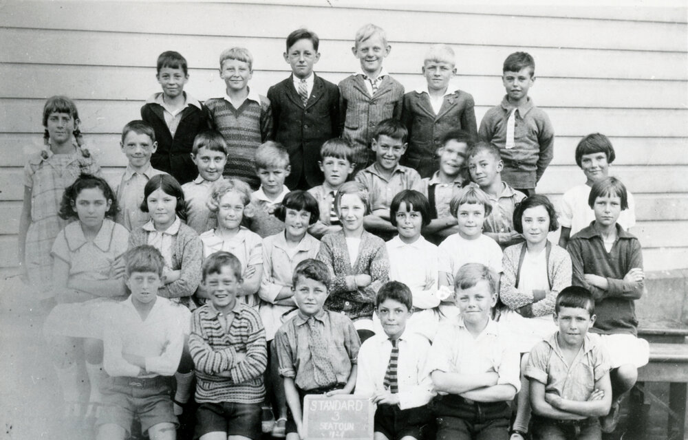 Seatoun School, Standard 3 class of 1929