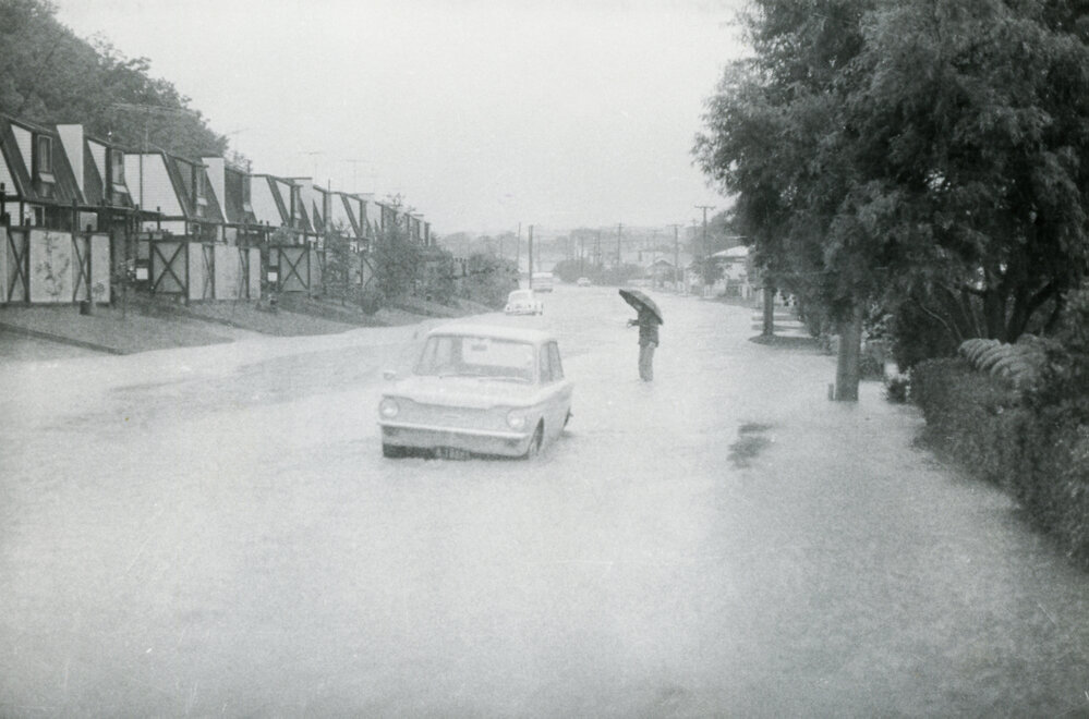Flooding in Ranelagh Street, Karori