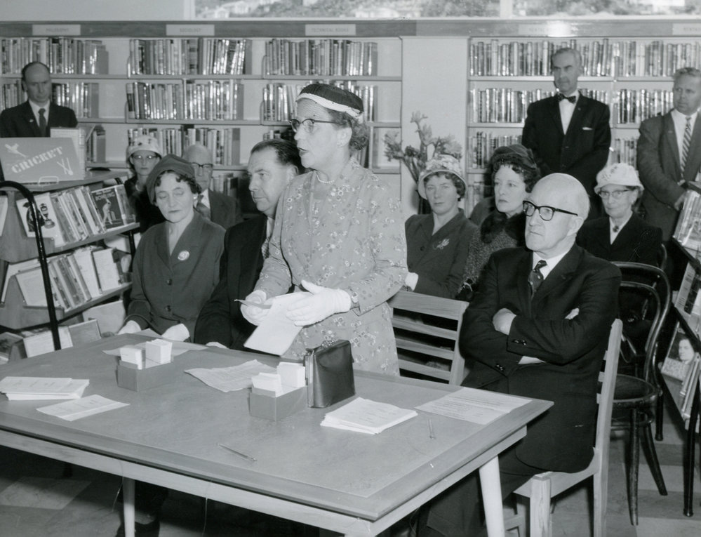 Opening ceremony of the Brooklyn Library