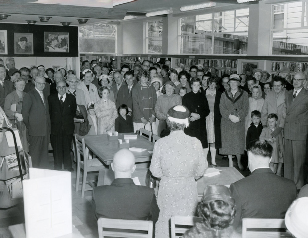 Opening ceremony of the Brooklyn Library